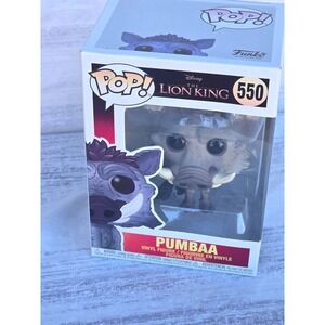 Funko Pop! Pumbaa #550 The Lion King Disney Vinyl Collectible New in Box